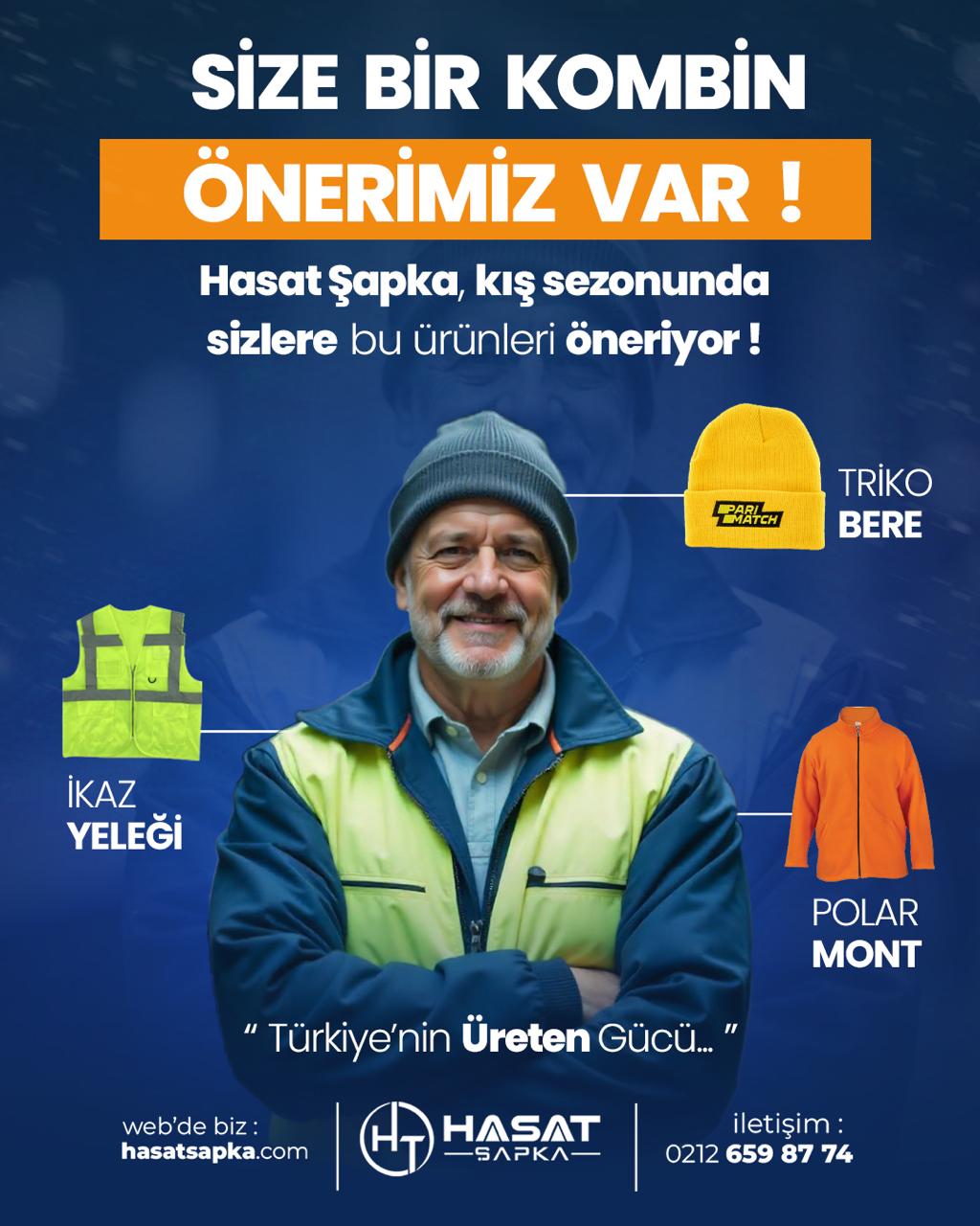 Hasat Şapka Sosyal Medya Tasarımı